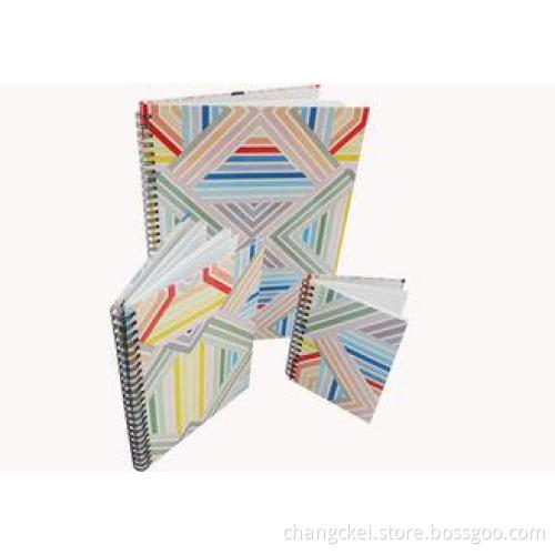 A4 / A5 / A6 soft cover 300g white card Customized Spiral B